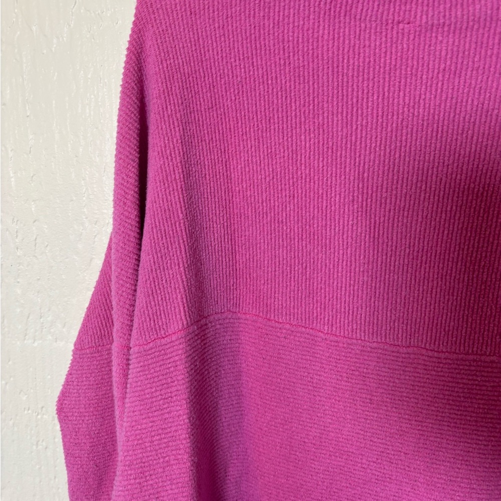 Free People Women's Vibrant Pink Ottoman Slouchy Tunic Sweater Size XS - Picture 8 of 12
